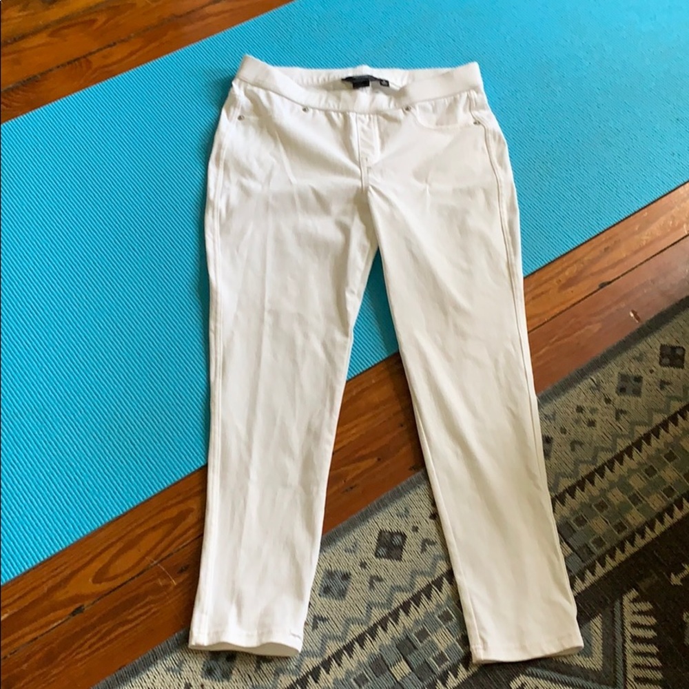 Simply Vera Wang White Jeggings